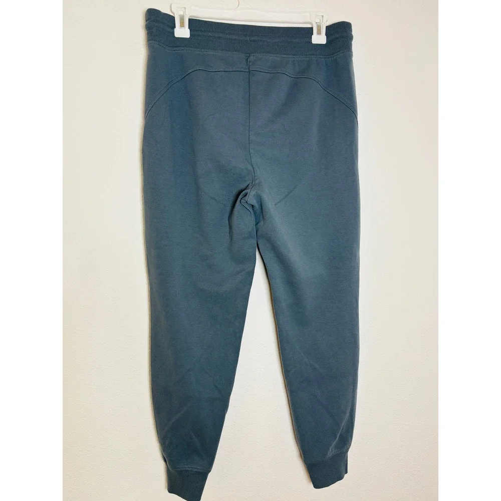 Old Navy Dynamic Fleece Joggers Mens Medium Teal Blue Breathable Sweatpants